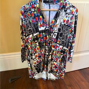 SnoSkins Geometric Women's Top